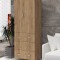 Dulap 70x35x180 cm, 2Usi -3S Stejar K003