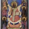 Iisus pe Tronul Slavei, Icoana Romaneasca, Secol XIX
