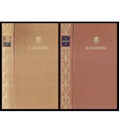 George Calinescu - Opere vol. 5-6 - Bietul Ioanide vol. I-II - 113761