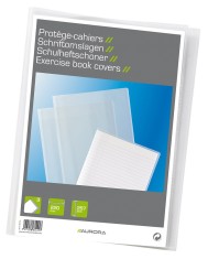 Coperta Pp - 120 Microni, Pentru Caiet A4, 3 Buc/set, Aurora - Transparent Cristal foto