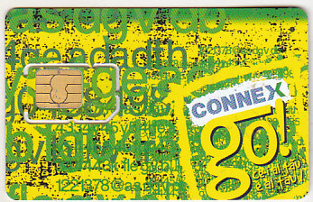 bnk card Cartela telefonica de colectie - SIM Connex GO ! foto