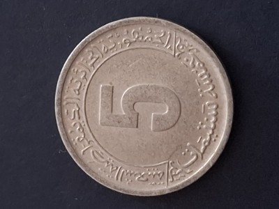 5 centimes algeria foto