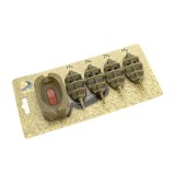 Set 4 momitoare Method Feeder cu Incarcator