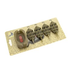 Set 4 momitoare Method Feeder cu Incarcator foto