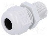 Presetupa poliamida, NPT3/8&quot;, IP68, HELUTOP HT-NPT, HELUKABEL - HT 3/8&rdquo; RAL7035 BSK NPT