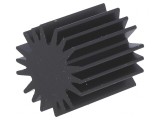 Radiator LED Negru 20mm x 20mm