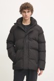 Superdry geaca barbati, culoarea negru, de iarna, M5011901A-02A