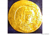 Moneda Marcus Tiberius 562-602, Solidus , Constantinopol
