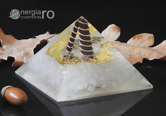 Piramida Energetica Orgonica Magnetica - cod ORG050 foto