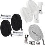 Cumpara ieftin Sireturi elastice pentru incaltaminte sport, cu inchidere magnetica fara legare , Sistem rapid, confortabil si sigur pentru pantofi moderni