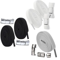 Sireturi elastice pentru incaltaminte sport, cu inchidere magnetica fara legare , Sistem rapid, confortabil si sigur pentru pantofi moderni