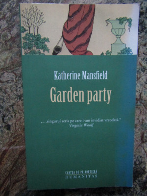 Garden Party - Katherine Mansfield foto