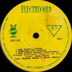 Disc Vinil 7# Stephan Mathes Și Erwin Schuster - Electrecord ‎– EPC 822