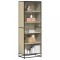 Gossi biblioteca, stejar sonoma, 60x35x170,5 cm, lemn prelucrat