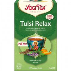 Ceai bio Tulsi Relax 17 pliculete a 2.0g (34.0g) Yogi Tea