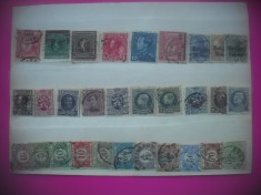 HOPCT LOT NR 611 BELGIA -30 TIMBRE VECHI-STAMPILAT