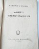 Manifestul Partidului Comunist - Marx, Engels (Editie Albaneza, 1948) - Carte in Albaneza