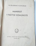 K. Marx, Engels - Manifestul Partidului Comunist (Editie Albaneza, 1948)