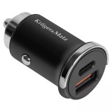Incarcator auto USB /USB type C QC3.0 PD 30W Kruger&amp;Matz KM0871, KRUGER And MATZ