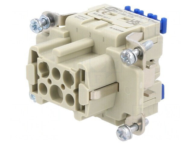 Conector HDC inserturi de contact mamă 6 pini