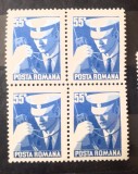 Romania 1975 Lp 895 bloc de 4 timbre reguli de circulatie nestampilat