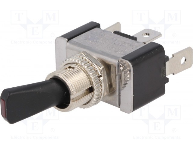 Comutator CR 20A 12Vac ON-OFF R13-423L1-01-HWR LED