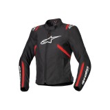 MBS Geaca textil impermeabila ALPINESTARS STELLA T-SPS V2 M Negru/Alb/Rosu fluo, Cod Produs: 32102251231M