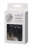 Set profesional clipsuri Gator tip crocodil cu blocare 4 buc.culoare neagra cod.934094202, Sinelco