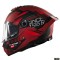 Casca integrala pentru scuter - motocicleta MT Thunder 4 SV Luminence D5 rosu mat (ochelari soare integrati) &ndash; tip viziera: MT-V-28B L (59/60cm)