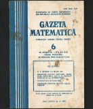 Cumpara ieftin GAZETA MATEMATICĂ - REVISTA - ANUL LXXXVI, NR. 6 - IUNIE, 1981