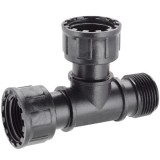 Racord de vana in T Claber 1&Prime; F. x 1&Prime; M. x 1&Prime;F. pentru grădinărit