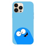 Husa compatibila cu Apple iPhone 15 Pro Max, Viceversa, model Bloo Foster Home , Silicon, TPU, Transparent, Carcasa