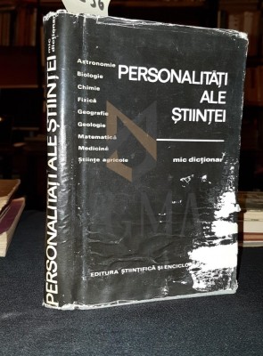 PERSONALITATI ALE STIINTEI (MIC DICTIONAR) foto