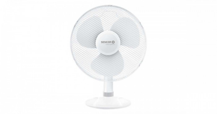 Sencor SFE4037WH asztali Ventil&aacute;tor 50W #feh&eacute;r