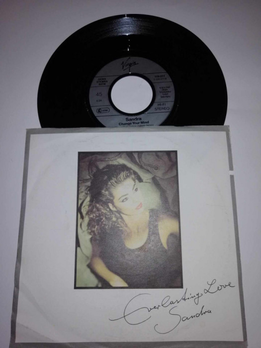 Sandra Everlasting Love Virgin 1987 Ger single vinil vinyl 7&rdquo; EX