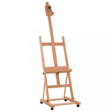 Cumpara ieftin Suport de sevalet, 55x53,5x178 cm, lemn masiv de fag