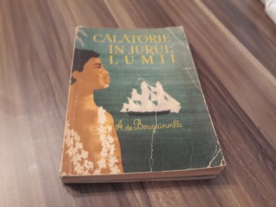 CALATORIE IN JURUL LUMII -LOUIS ANTOINE DE BOUGAINVILLE 1961 foto