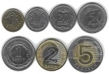 POLONIA LOT / SET , Nr 2 - 7 buc : 1 +10 + 20 + 50 Groszy +1+ 2 +5 Zloti 2009