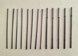 Lot 156 panze traforaj 130 mm (13 seturi x 12 buc), perioada comunista