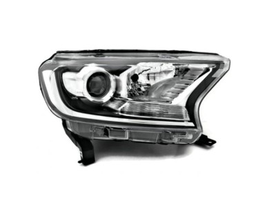 Far Ford Ranger, 05.2016-05.2018, montare fata, dreapta, cu lentile; cu lumina de zi; H11+H15+PY21W+W5W; electric; fara motor; fara becuri cu capace; foto