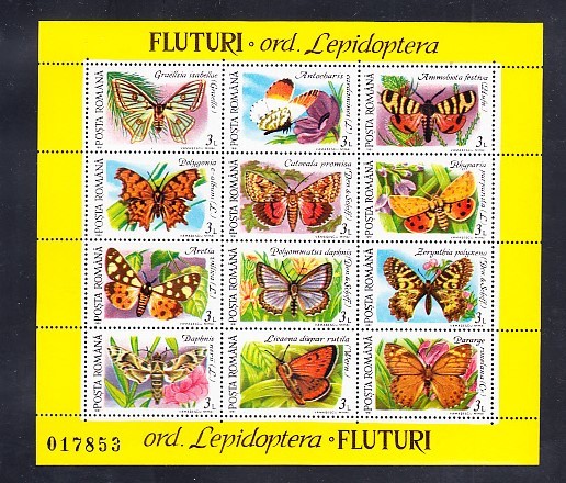 A11 TX1 8 - 1991 - Fluturi - blocuri