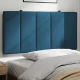 VidaXL Pernă tăblie de pat, albastru, 100 cm, catifea