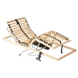 Cumpara ieftin Baza de pat electrica cu sipci, 28 sipci, 7 zone, 80 x 200 cm