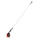 Perie telescopica cu flux de apa pentru spalarea masinii 1300 cm AMiO, maner aluminiu, latime 25,5 cm, pentru autoturisme, utilitare, rulote si