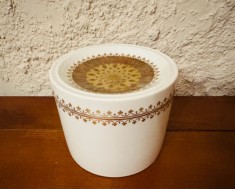 BOMBONIERA/CUTIE DIN PORTELAN FIN ROSENTHAL-QUATRE COULEURS-Bjorn Wiinblad H11CM foto