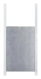 Ușă glisantă pentru pui 22 x 33 cm, aluminiu, set complet de montaj