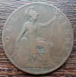 (M84) MONEDA ANGLIA - 1 PENNY 1910, Europa