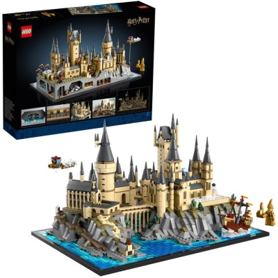 LEGO HARRY POTTER CASTELUL HOGWARTS SI IMPREJURIMILE 76419 foto