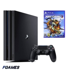 Consola Sony Playstation 4 Pro Ps4 1tb + Controller + Just Cause 3 PlayStation 4, Second-Hand