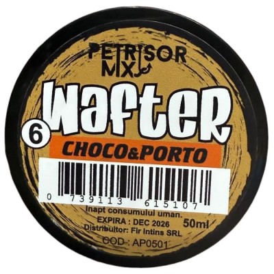 Wafters PETRISOR MIX Dumbell, Cioco - Porto, 6mm, 50ml foto